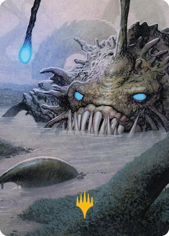 Image for Deceit Art Card (Gold-Stamped Planeswalker Symbol) - Magic: The Gathering