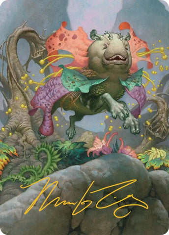 Image for Vibrance Art Card (Gold-Stamped Signature) - Magic: The Gathering