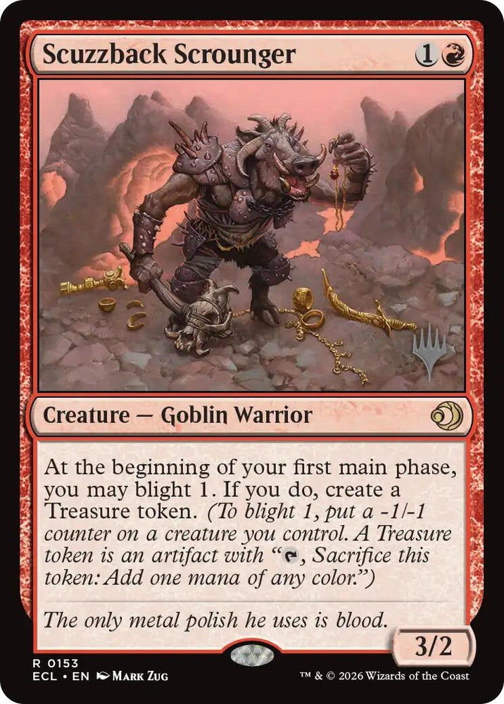 Image for Scuzzback Scrounger (153) - Magic: The Gathering