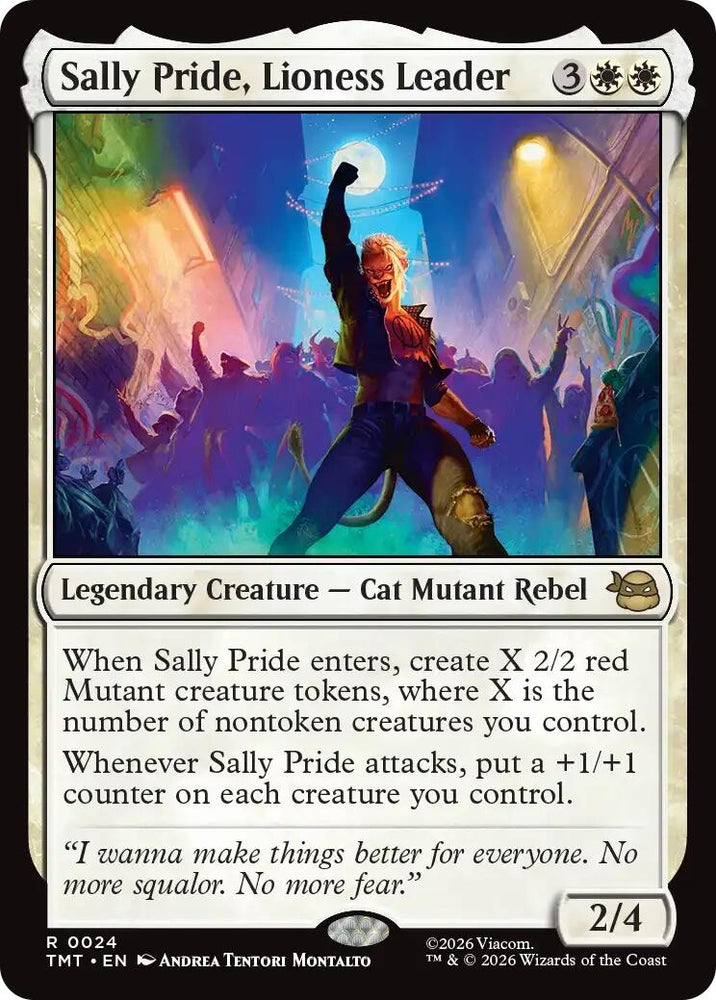 Image for Sally Pride, Lioness Leader (24) - Magic: The Gathering
