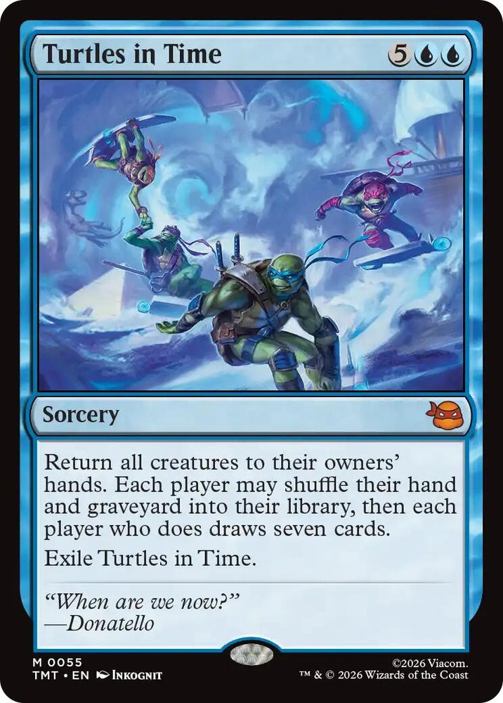 Image for Turtles in Time (55) - Magic: The Gathering