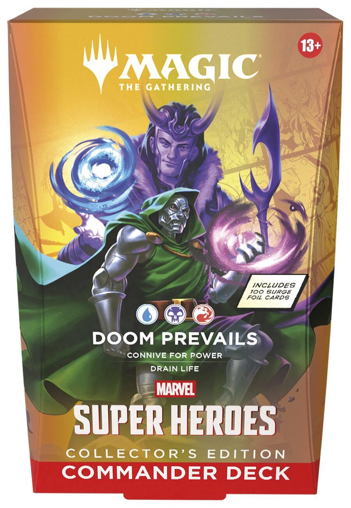 Image for Marvel Super Heroes Commander Deck - Doom Prevails (Collector's Edition) - Magic: The Gathering