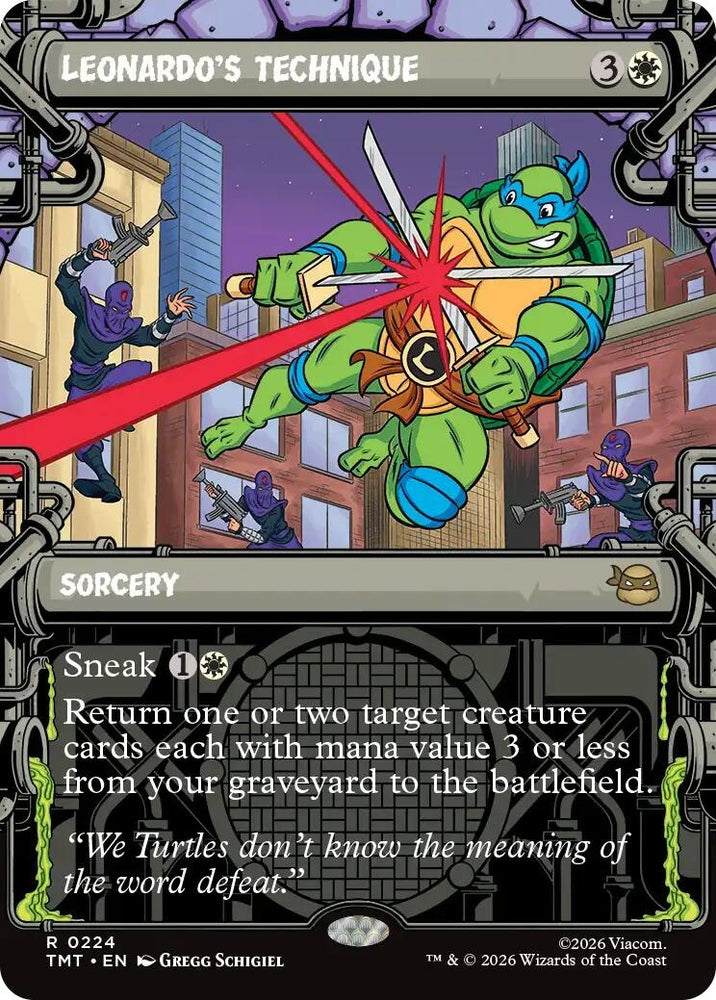Image for Leonardo's Technique (Showcase) (224) (TMT) - Magic: The Gathering