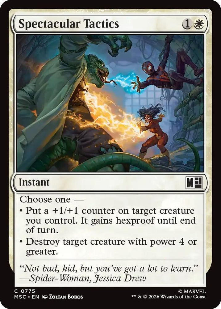 Image for Spectacular Tactics (775) (MSC) - Magic: The Gathering