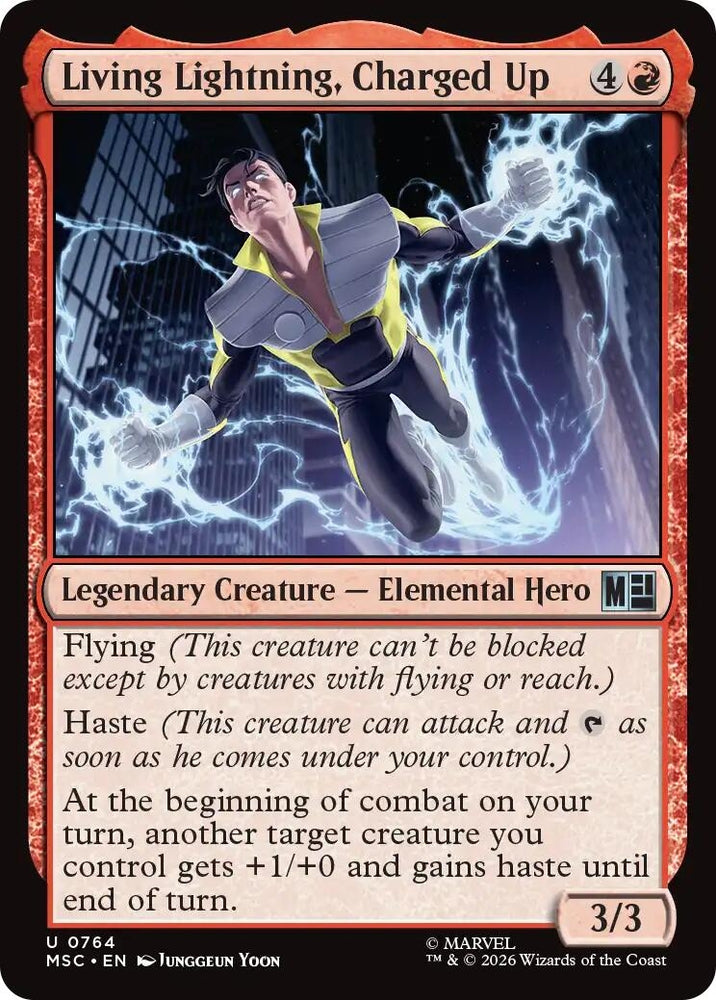 Image for Living Lightning, Charged Up (764) (MSC) - Magic: The Gathering