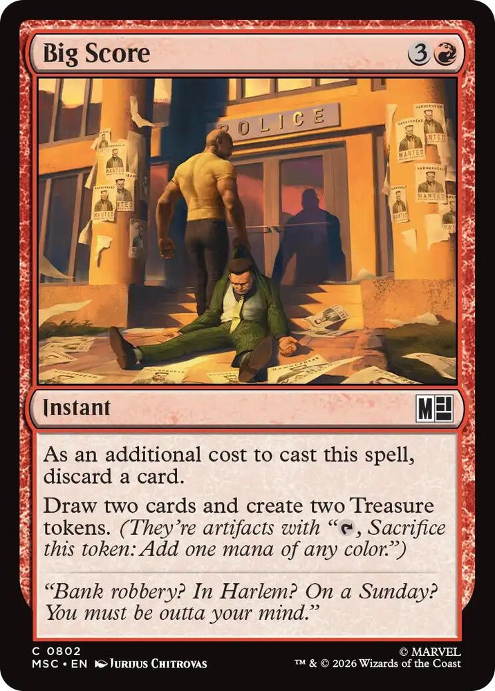 Image for Big Score (802) (MSC) - Magic: The Gathering