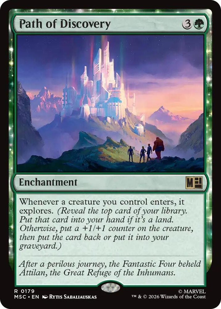 Image for Path of Discovery (Surge Foil) (179) (MSC) - Magic: The Gathering