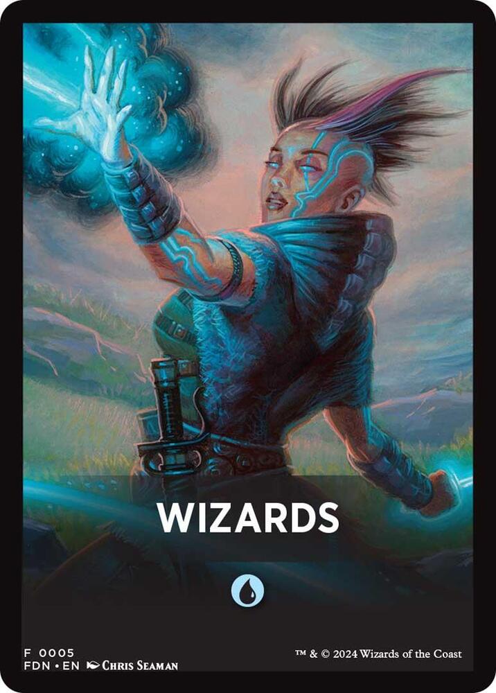 Wizards Theme Card [Foundations Jumpstart Front Cards]