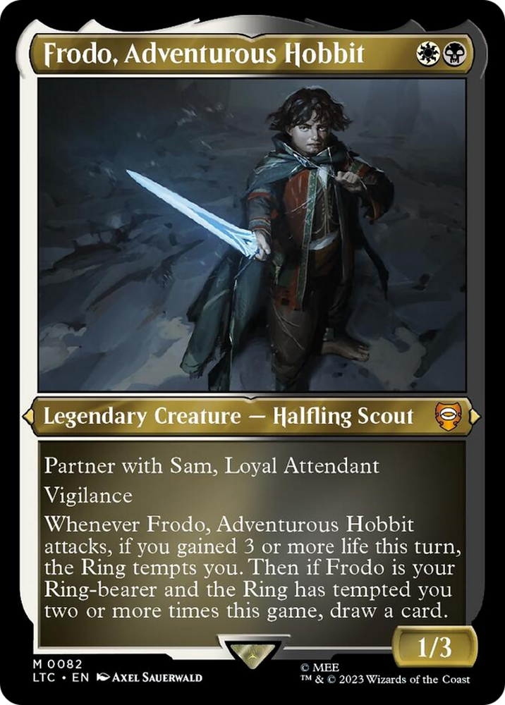 Frodo, Adventurous Hobbit (Display Commander) [The Lord of the Rings: Tales of Middle-Earth Commander]