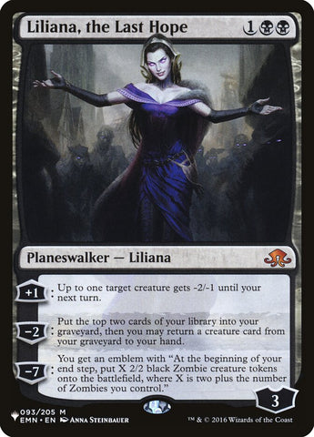 Liliana, the Last Hope [The List]