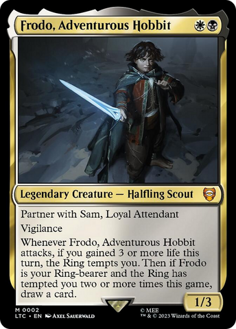 Frodo, Adventurous Hobbit [The Lord of the Rings: Tales of Middle-Earth Commander]