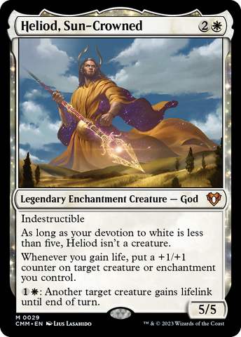 Heliod, Sun-Crowned [Commander Masters]