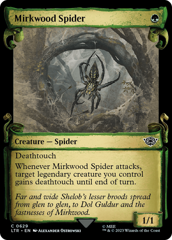 Mirkwood Spider [The Lord of the Rings: Tales of Middle-Earth Showcase Scrolls]