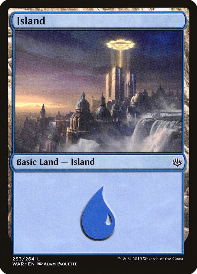 Island (#253) [War of the Spark]