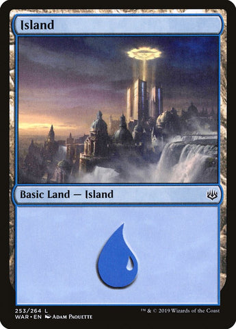Island (#253) [War of the Spark]