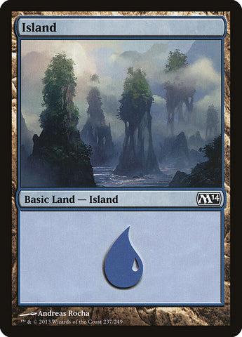 Island (#237) [Magic 2014]