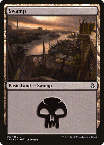 Swamp (#263) [Amonkhet]