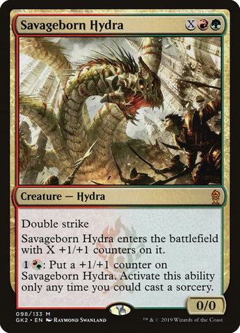 Savageborn Hydra [Ravnica Allegiance Guild Kit]