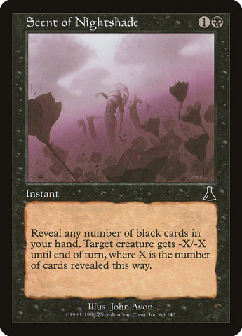 Scent of Nightshade [Urza's Destiny]