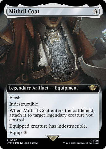 Mithril Coat (Extended Art) (Surge Foil) [The Lord of the Rings: Tales of Middle-Earth]