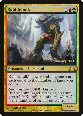 Rubblehulk  (Prerelease) [Gatecrash Prerelease Promos]