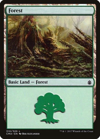 Forest (#310) [Commander Anthology]