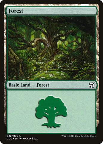 Forest (#32) [Duel Decks: Elves vs. Inventors]