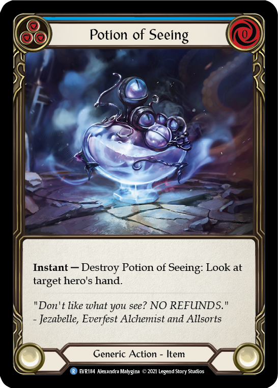Potion of Seeing [EVR184] 1st Edition Normal