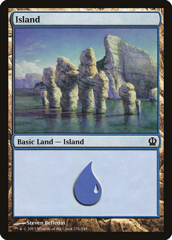 Island (#235) [Theros]
