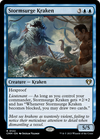 Stormsurge Kraken [Commander Masters]