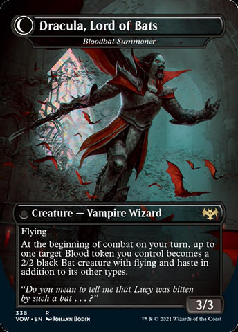 Voldaren Bloodcaster // Bloodbat Summoner - Dracula, Lord of Blood // Dracula, Lord of Bats [Innistrad: Crimson Vow]