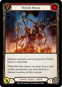Wreck Havoc (Red) [OUT198] (Outsiders)  Rainbow Foil