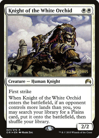 Knight of the White Orchid [Magic Origins Prerelease Promos]