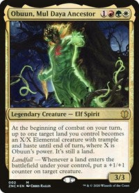 Obuun, Mul Daya Ancestor [Commander: Zendikar Rising]