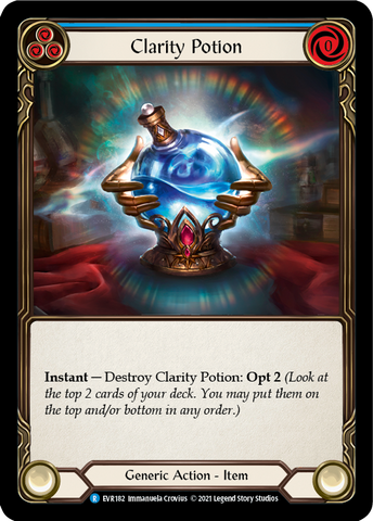 Clarity Potion [EVR182] 1st Edition Cold Foil