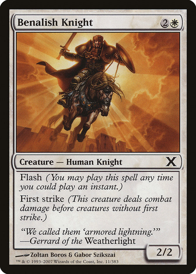 Benalish Knight [Tenth Edition]