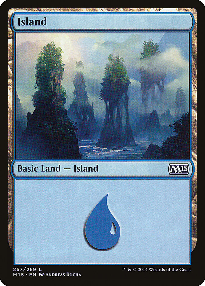 Island (#257) [Magic 2015]