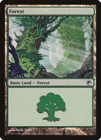 Forest (#246) [Scars of Mirrodin]