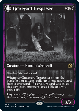 Graveyard Trespasser // Graveyard Glutton [Innistrad: Double Feature]