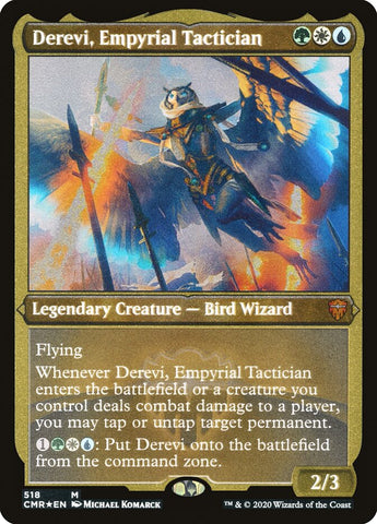 Derevi, Empyrial Tactician [Commander Legends Etched]