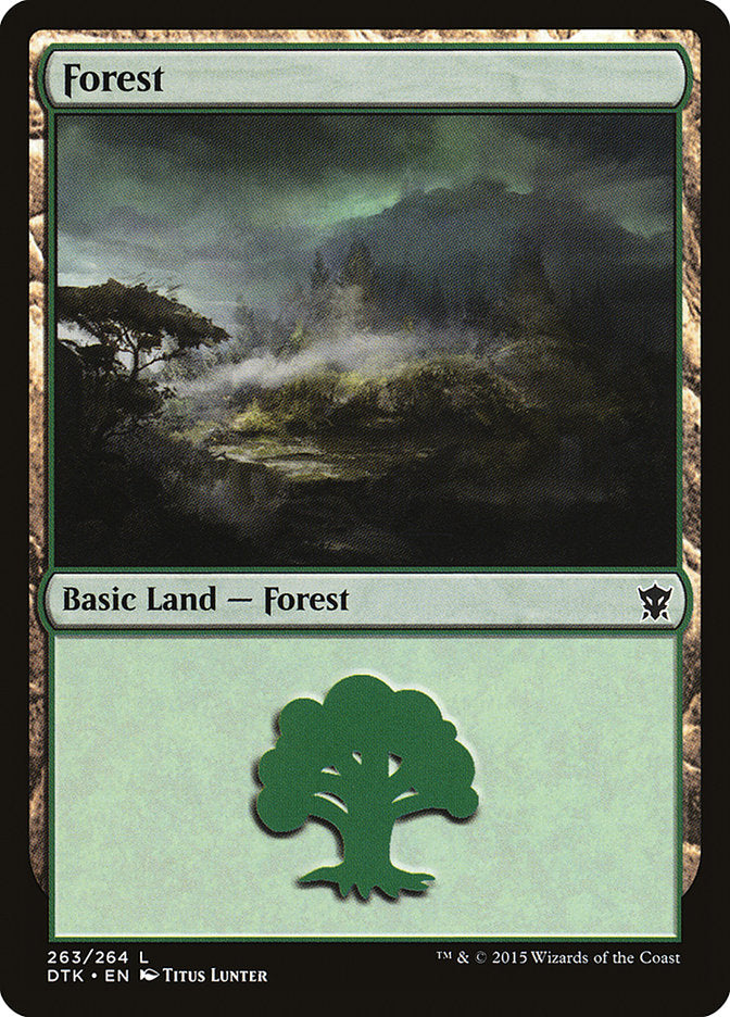 Forest (#263) [Dragons of Tarkir]