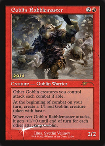 Goblin Rabblemaster [30th Anniversary Promos]