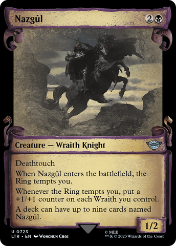 Nazgul (0723) [The Lord of the Rings: Tales of Middle-Earth Showcase Scrolls]