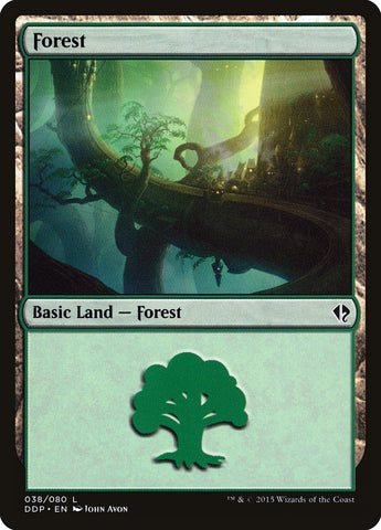 Forest (#38) [Duel Decks: Zendikar vs. Eldrazi]