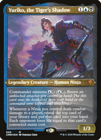 Yuriko, the Tiger's Shadow [Commander Legends Etched]