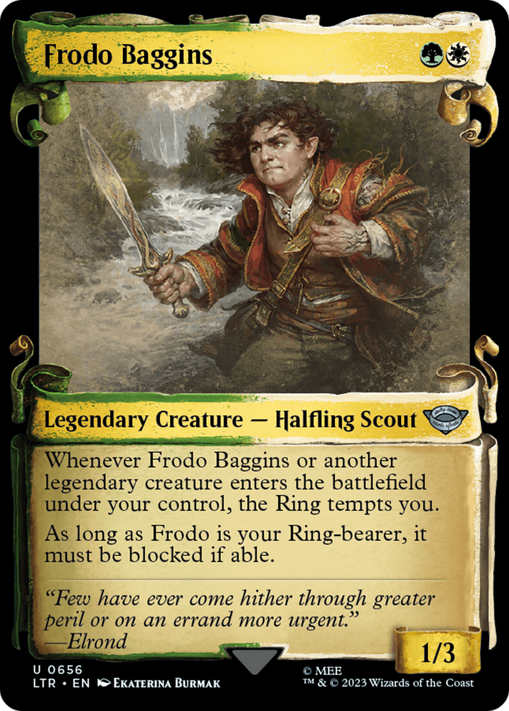 Frodo Baggins [The Lord of the Rings: Tales of Middle-Earth Showcase Scrolls]
