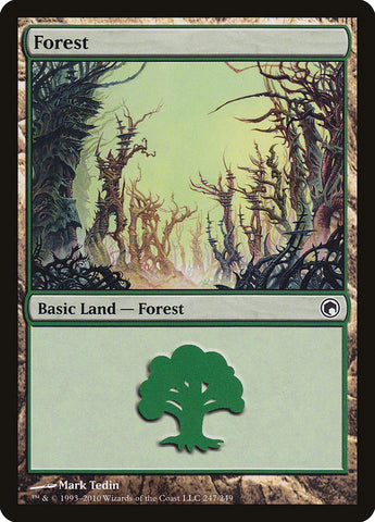 Forest (#247) [Scars of Mirrodin]