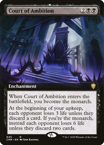 Court of Ambition (Extended Art) [Commander Legends]