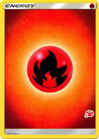 Fire Energy (Charizard Stamp #5) [Battle Academy 2020]