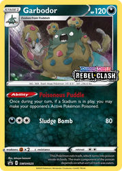 Garbodor (SWSH025) (Prerelease Promo) [Sword & Shield: Black Star Promos]